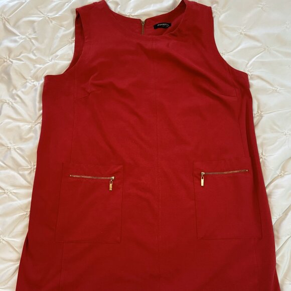 Sheragano Red Dress - Size 24W - Picture 1 of 6